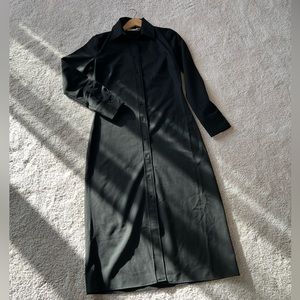 Zara button up dress